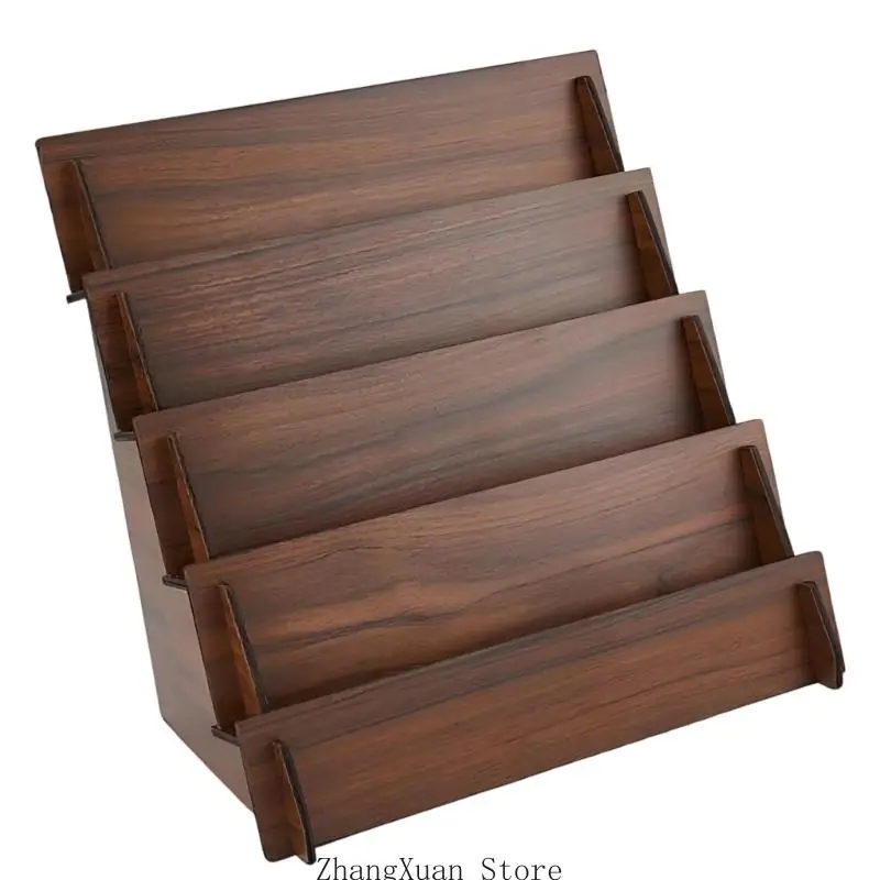 Handgefertigter Treppenhalter aus Holz zum Sammeln von Karten und kleinen Gegenständen 3XUF – Detail 10