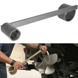 For Mercury/MerCruiser Bravo III Prop Wrench Bravo 3 Stainless Steel Propeller Wrench B3DUL Double Hex Prop Wrench 8M0129074