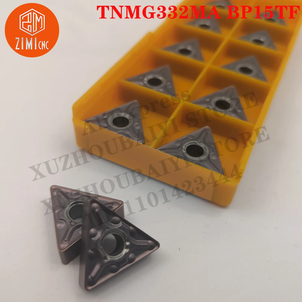 TNMG332MA BP15TF TNMG 332MA Carbide Inserts External Turning Inserts Tools CNC Tool Mechanical metal lathe Turning Cutting Tools