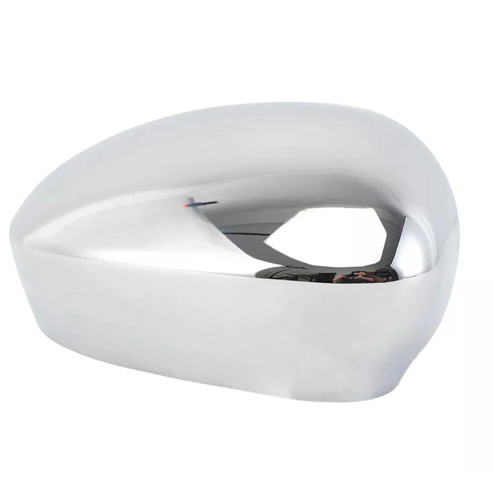 Secure Fit Chrome Door Wing Mirror Cover Cap for Fiat 500 (2007 2024) Designed to Withstand Rigorous Conditions