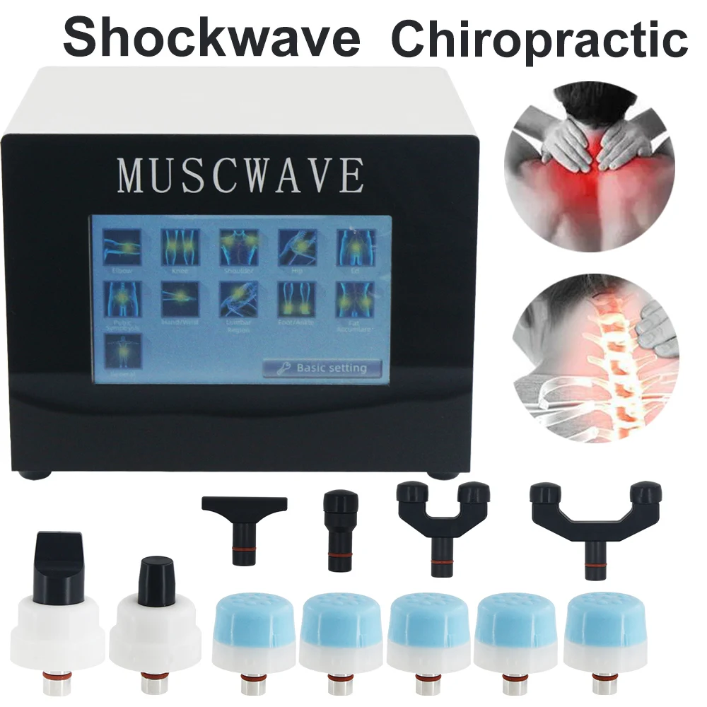 

250MJ Shockwave Therapy Machine For ED Erectile Dysfunction Effective Pain Removal Shock Wave Chiropractic Therapy Massager 2023