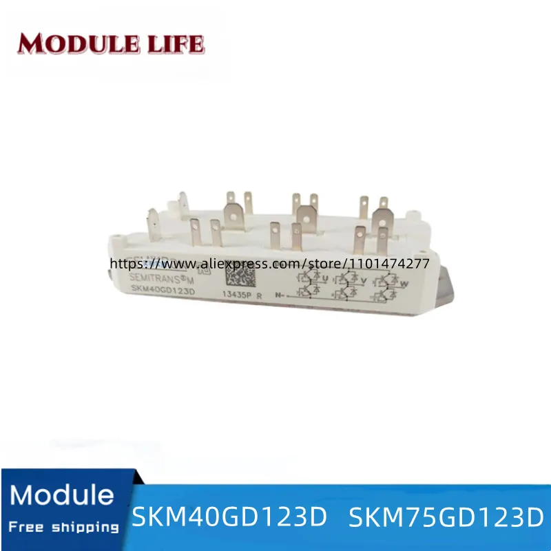 

SKM40GD123D SKM75GD123D module