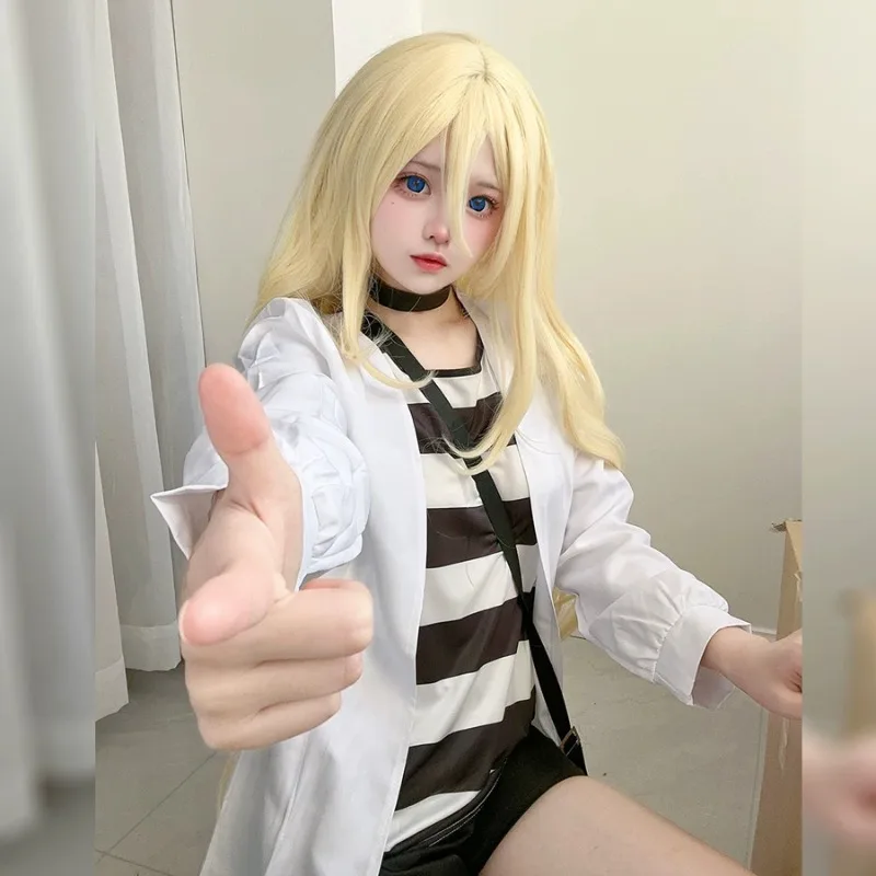 

Dismantler Gardener Rachel Gardner Cosplay Costume Identity V White Coat Nurse Uniform Full Set for Women Halloween