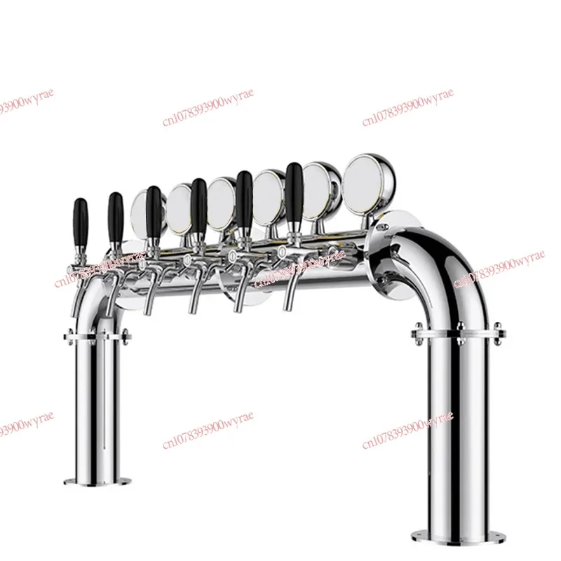 Factory Supply U Shape Home Beer Tower Drink Dispenser with Flow Control Beer Taps for Sale