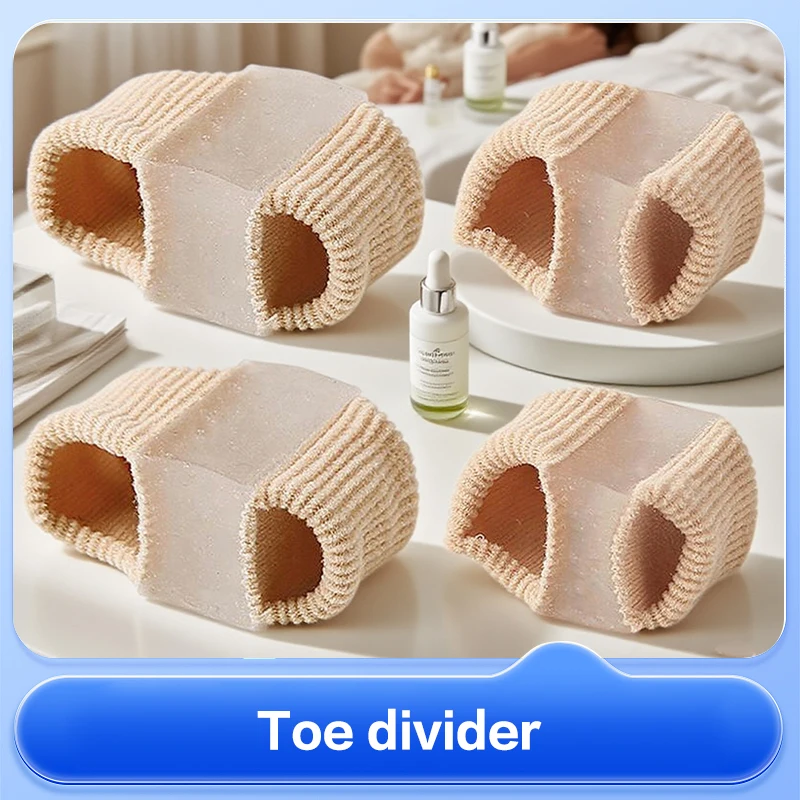 Thumb Finger Correction Straightener Foot Care Tool 1Pcs Silicone Toe Spreader Separator Bunion Hallux Valgus Corrector