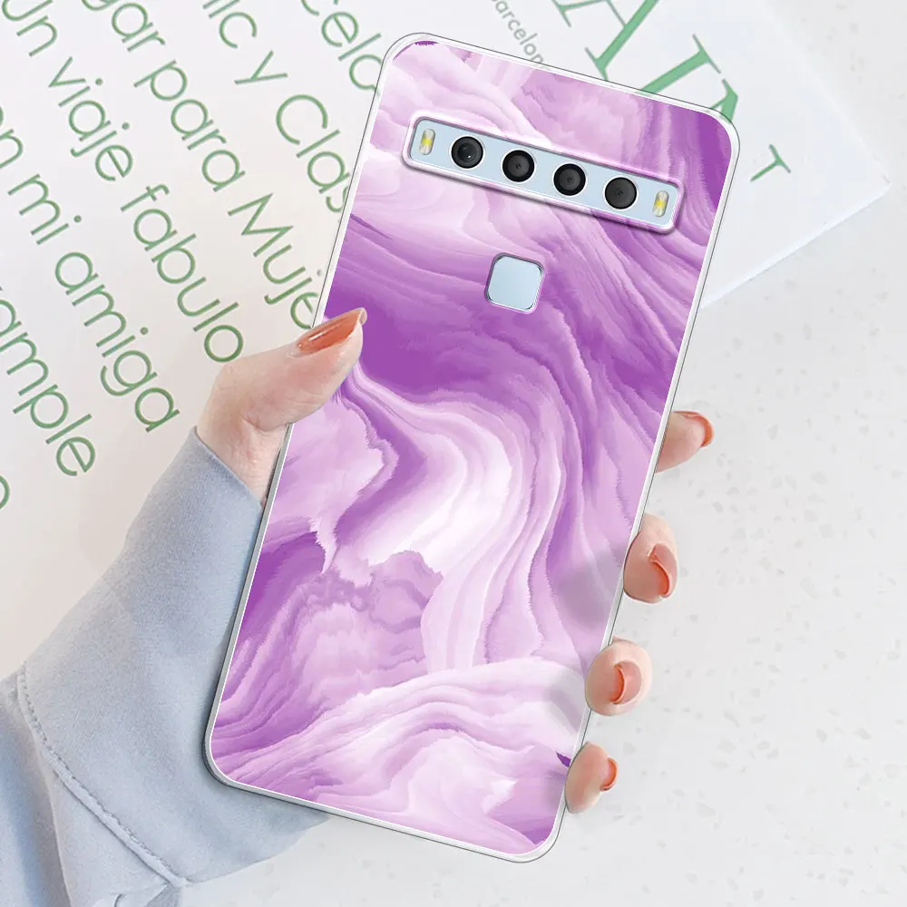 For TCL 10L Case T770H T770B Back Cover For TCL 10 Lite Clear Shockproof Soft Silicone Phone Case on TCL10L /TCL10Lite Coque