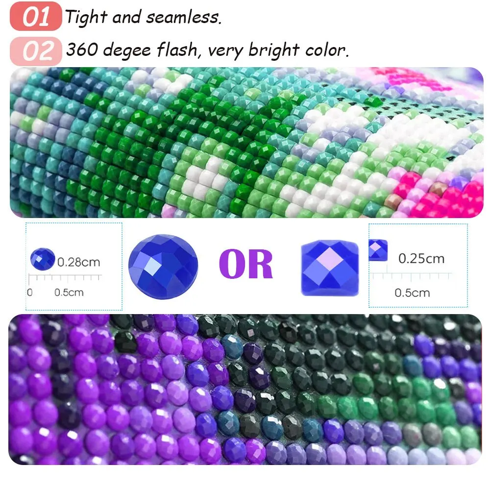Diamond Painting Anime Horror Girl Picture 5D DIY Full Diamond Mosaic Embroidery Cross Stitch Kits Christmas Home Decor Cuadros