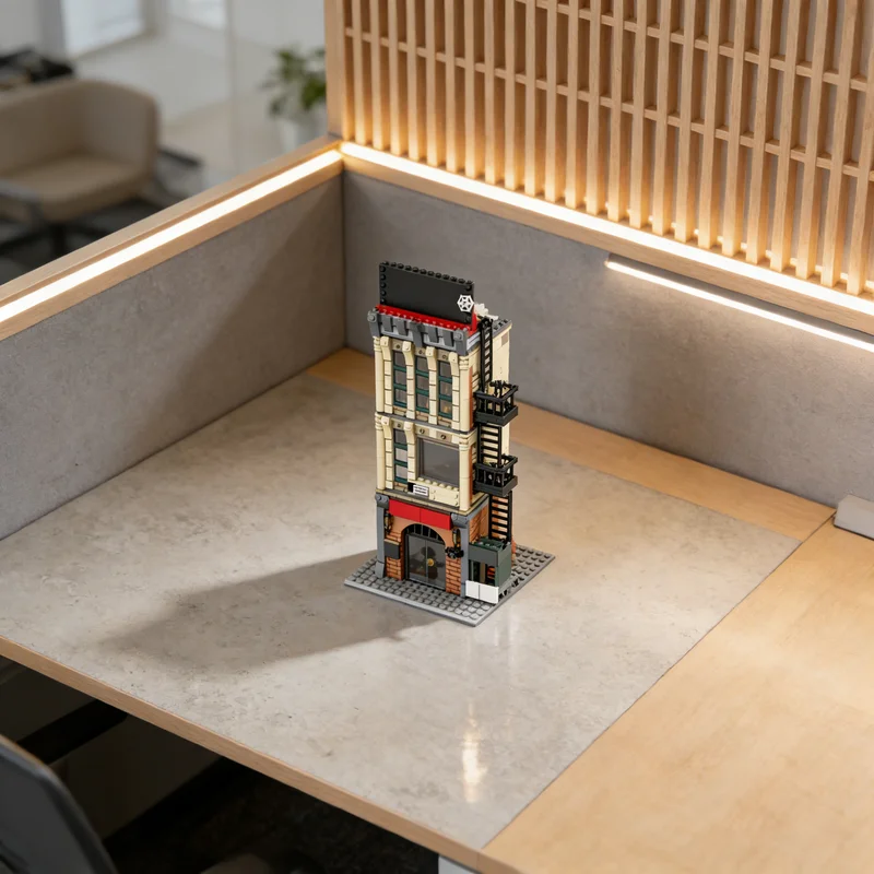 

955pcs MOC Modular Daily Bugle Super Heroes Marvelled Model Building Blocks Toy Gift Creative Display Collectible Desk Premium