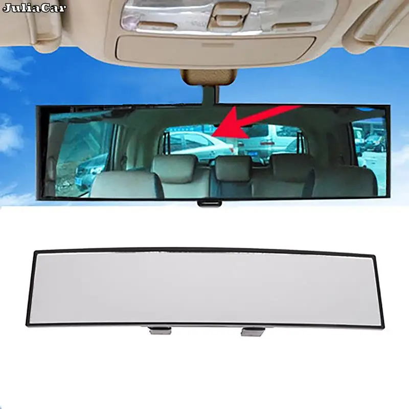 Large Vision Anti-glare Proof Angle Panoramic Car Interior Blu-ray Mirror Rearview Mirror 270mm Auto HD Assisting Mirror