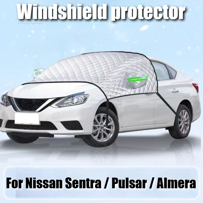 

2026 for Nissan Sentra Nissan Almera Nissan Pulsar Anti-Freeze Windshield Cover for Classic Cars