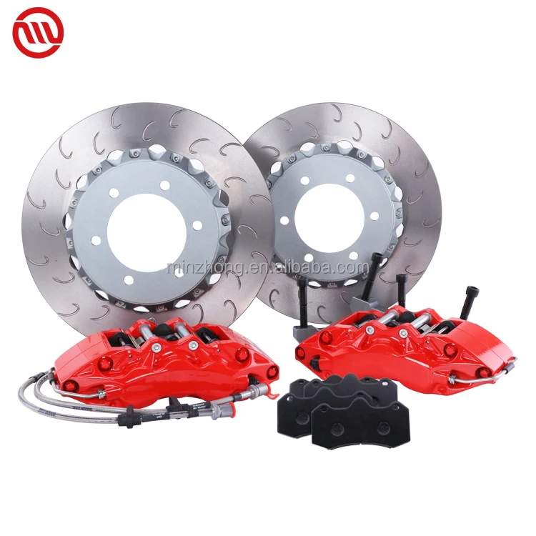 High Performance Aluminum Brake Caliper Pad Modified Big 9040 6 Pistons KIT 355mm /380mm Disc for 18 /19/20 inch Wheel