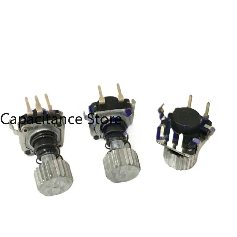 5PCS Rotary Encoder Car CD  Navigation Volume Potentiometer Self-locking spring key switch