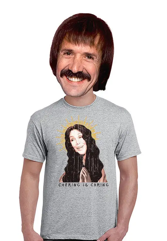 Cher Music T Shirt Band Shrt Sonny And Sharing Is Caring Geeky Funny Gift Pop Novelty Rock Roll S 4Xl