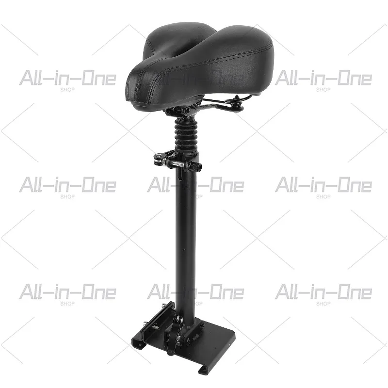 Electric Scooter Seat Saddle Aluminum Alloy Scooter Seat Replacement Shock Absorbing Fade Resistant with Tools for M365 1S Lite
