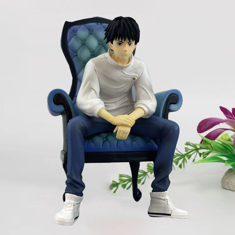 

Anime Yuta Sitting Figure Sofa Model Jujutsu Kaisen Figurine Okkotsu Action Figures 22.5cm PVC Collection Desktop Decoration Toy