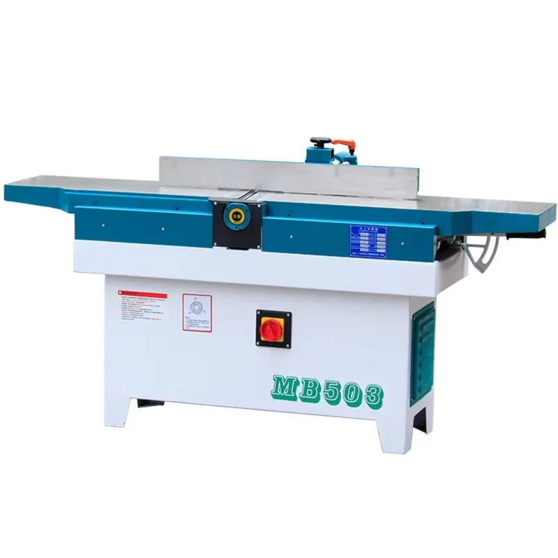 Manual Bevel Surface Planer Mars Style Spiral Cutter Electric Woodworking Planer For Furniture Processing Workshop Use