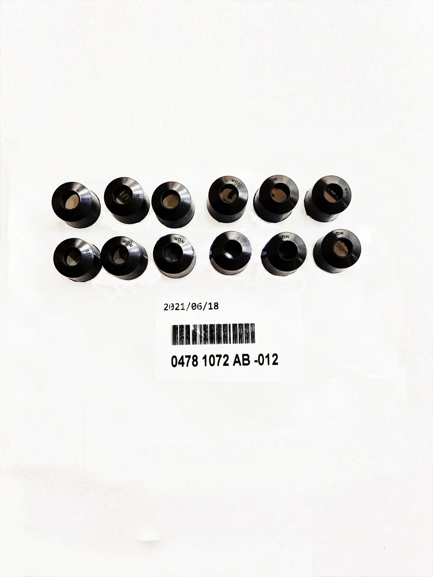 

WAP02 12PC Engine Valve Stem Seal， 04781072AB， 4781072AB ，Suitable For: 3.8L , 3.3L,WranglerJK, Caravan, Town RV, 2007-2011