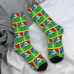 Albert Hoffman LSD Bicycle Day Stockings Men Socks Breathable Gothic Socks Winter Cycling Anti Slip Graphic Socks Birthday Gift