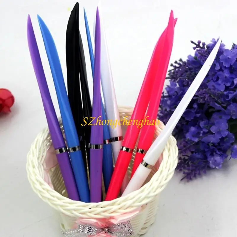 

12x Blue Inks Pen Box Opener Ballpoint Pen Writing Pen Stationery Pen 601D