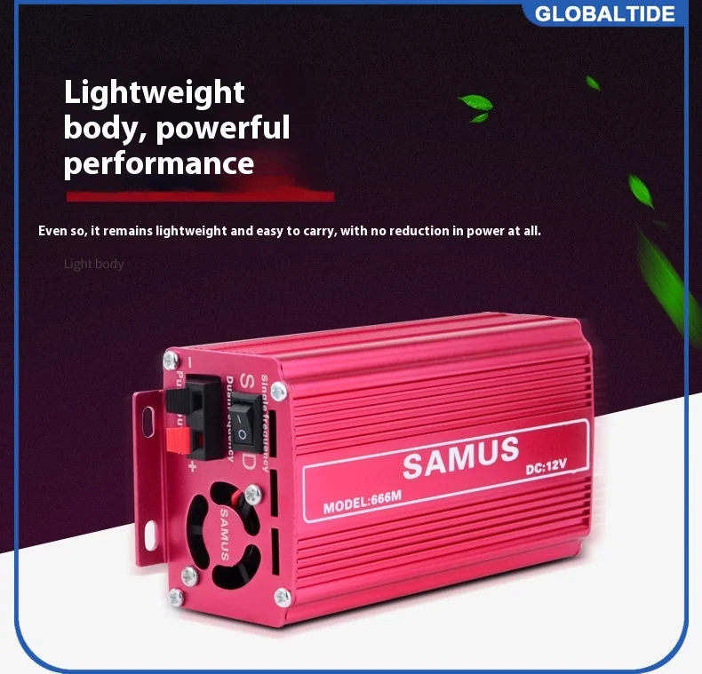 

Портативный повышающий преобразователь постоянного тока-12 В, инвертор высокой мощности, инверторный трансформатор, повышающий преобразователь напряжения