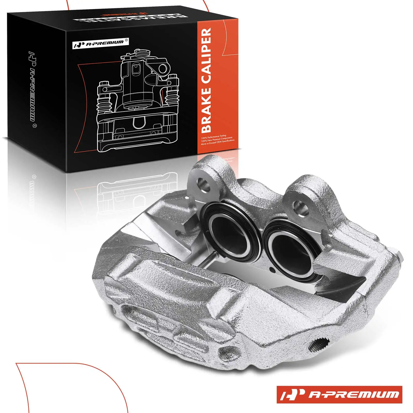 A-Premium Front Right Disc Brake Caliper with 4 Pistons for Toyota 4Runner 1991-1995 T100 1993-1998