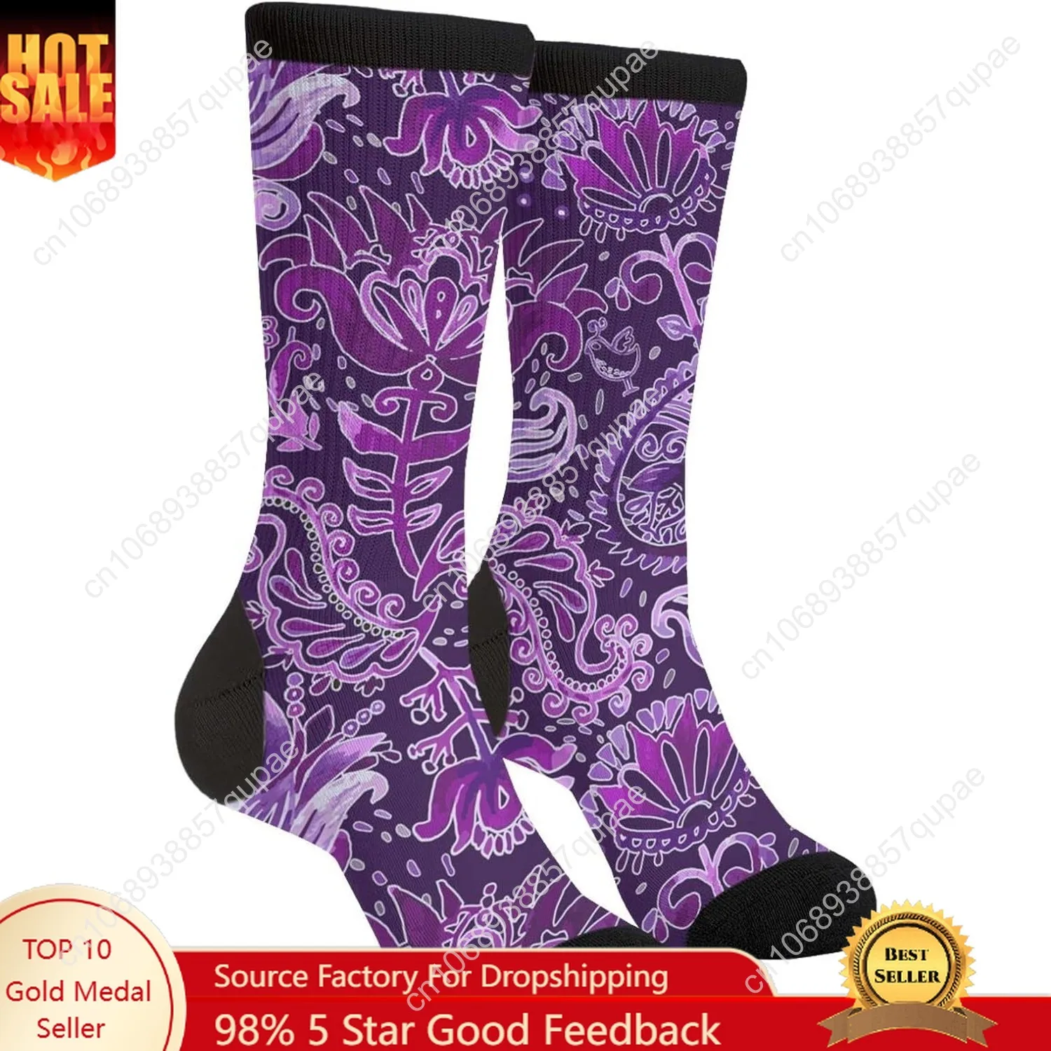 

YISHOW Funny Crew Dress Socks For Men Women