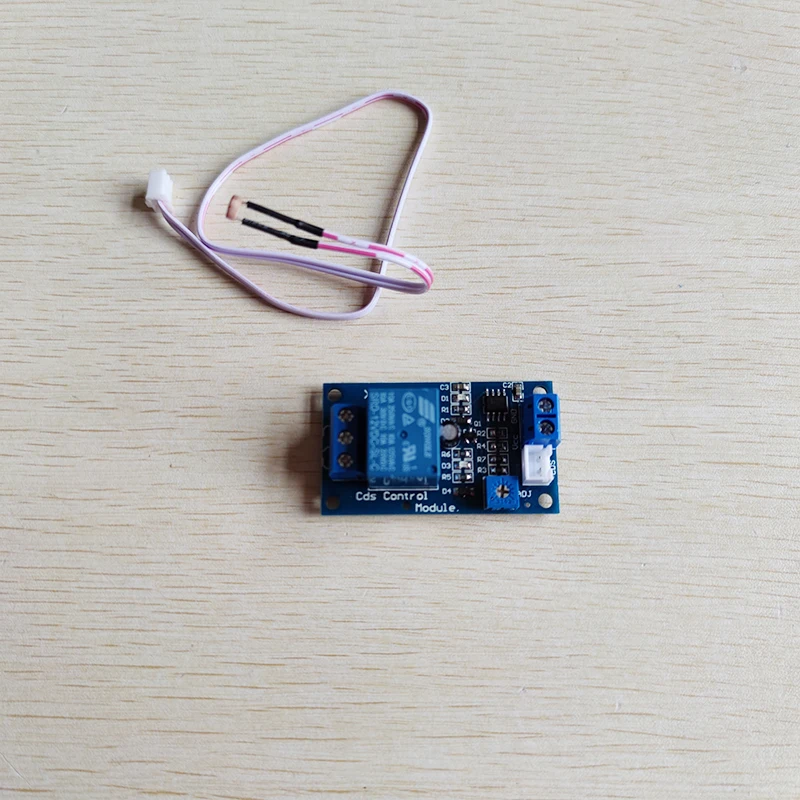 DC12V 10A Water Leak and Light Control Switch Photoresistor Relay Module Detection Sensor Brightness Automatic Control Module