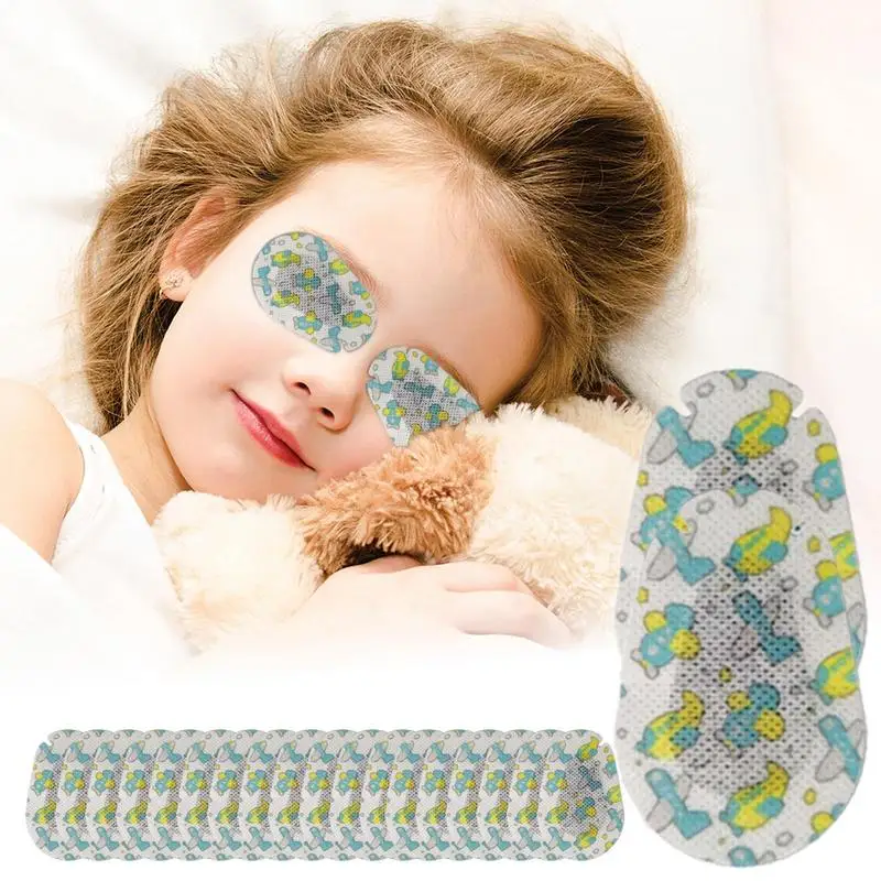 Amblyopia Shading Eye Patches Eye Patch Cartoon Pattern 20 PCS Eye Patch Eyeshade Vision Care Patch Kids Good Adhesion For