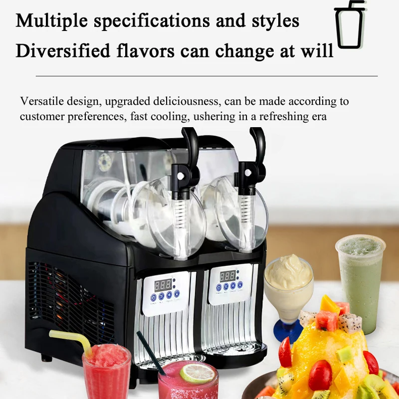 Kommerzielle Mini-Slush-Maschine zur Herstellung von gefrorenem Saft, kaltes Trinken, Eis, Schneeschmelzmaschine