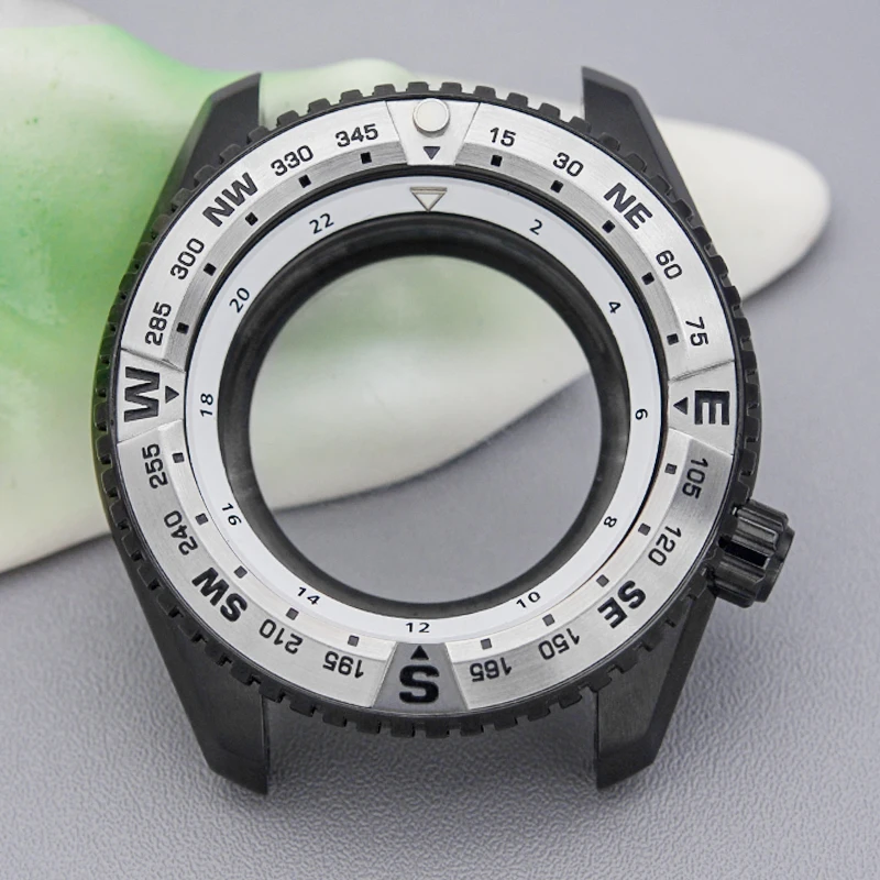 Mod Prostex SNRO25 SNR027 Case Sapphire Crystal NH35 Case with NH35 NH36 5R65 5R66 Japanese Movement Compatible 28.5mm Dial Case