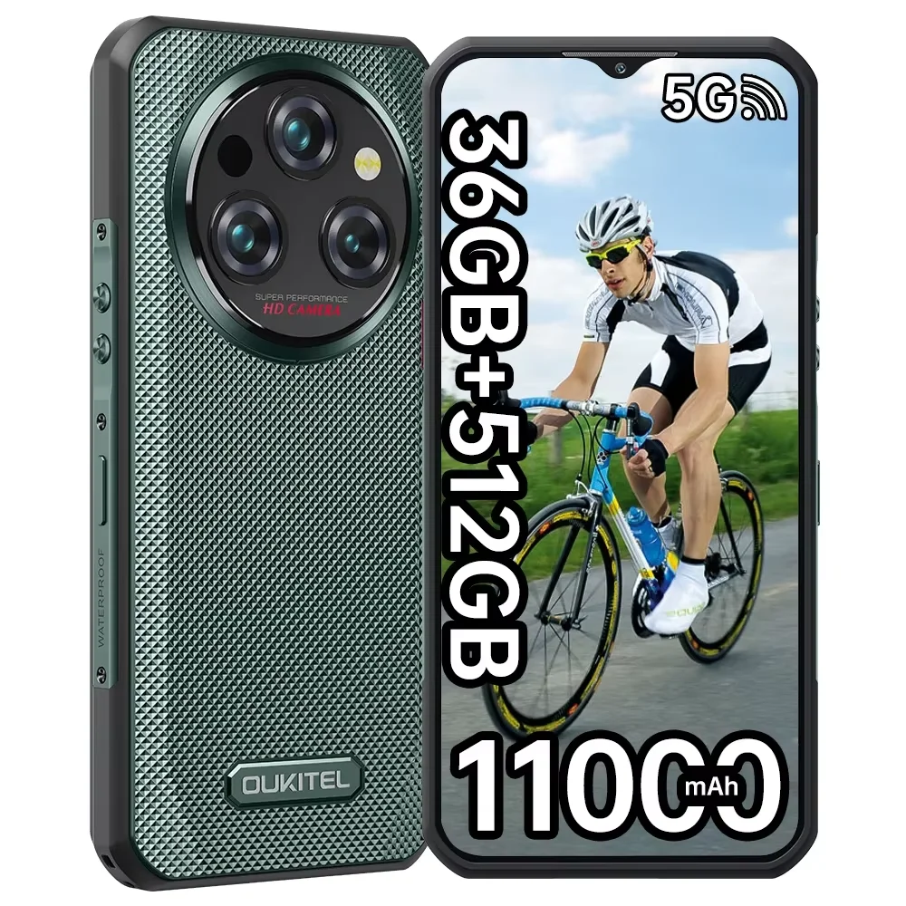 Oukitel 5G Smartphone 36GB+512GB 6.6