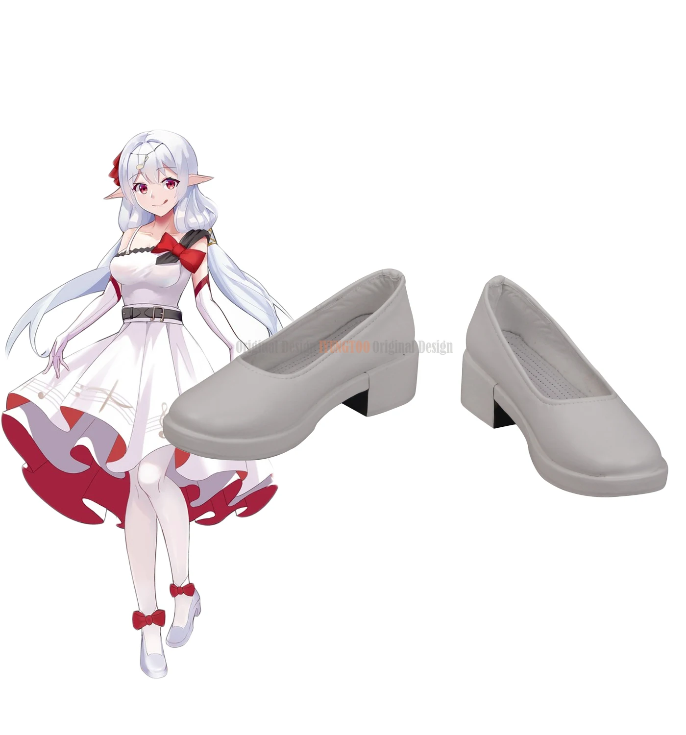 

Theresa Shoes Cosplay Honkai Impact 3 Theresa Apocalypse Cosplay Shoes White Boots Custom Made