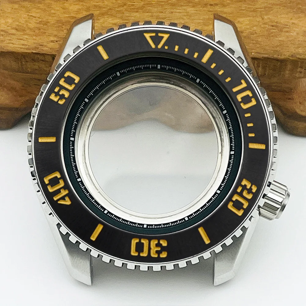 Mod 45mm Prospex LX SNR025 SNR027 Watch Case Fit For NH34 NH35 NH36 7S26 Movement Transparent Backcover LX Men Diving Watch Case