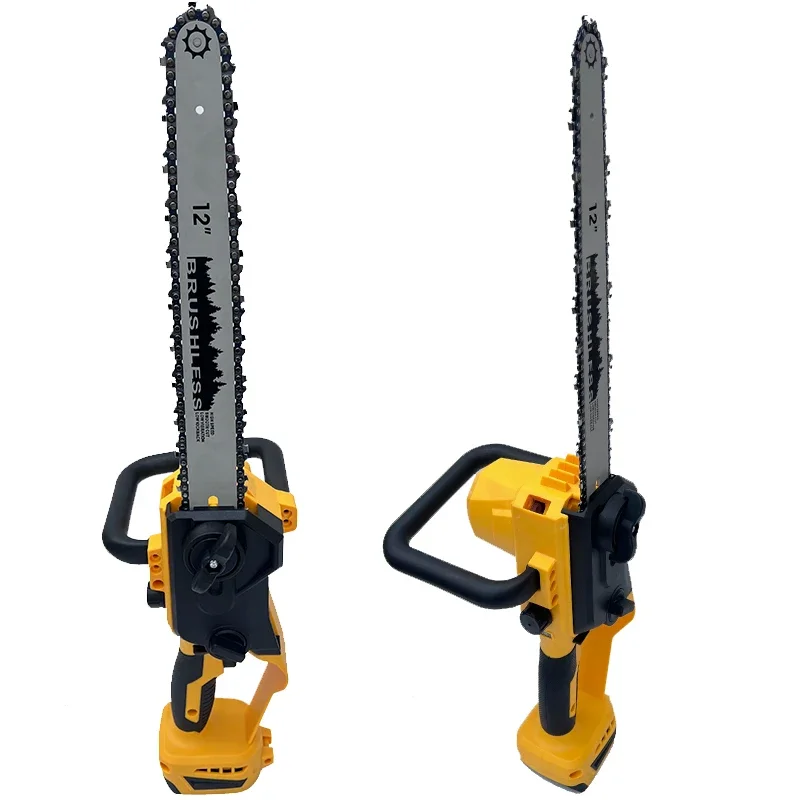 منشار سلسلة Dewalt 12 بوصة بدون فرش مع منشار كهربائي أوتوماتيكي لقطع الأشجار وتسجيل المنشار الكهربائي #5