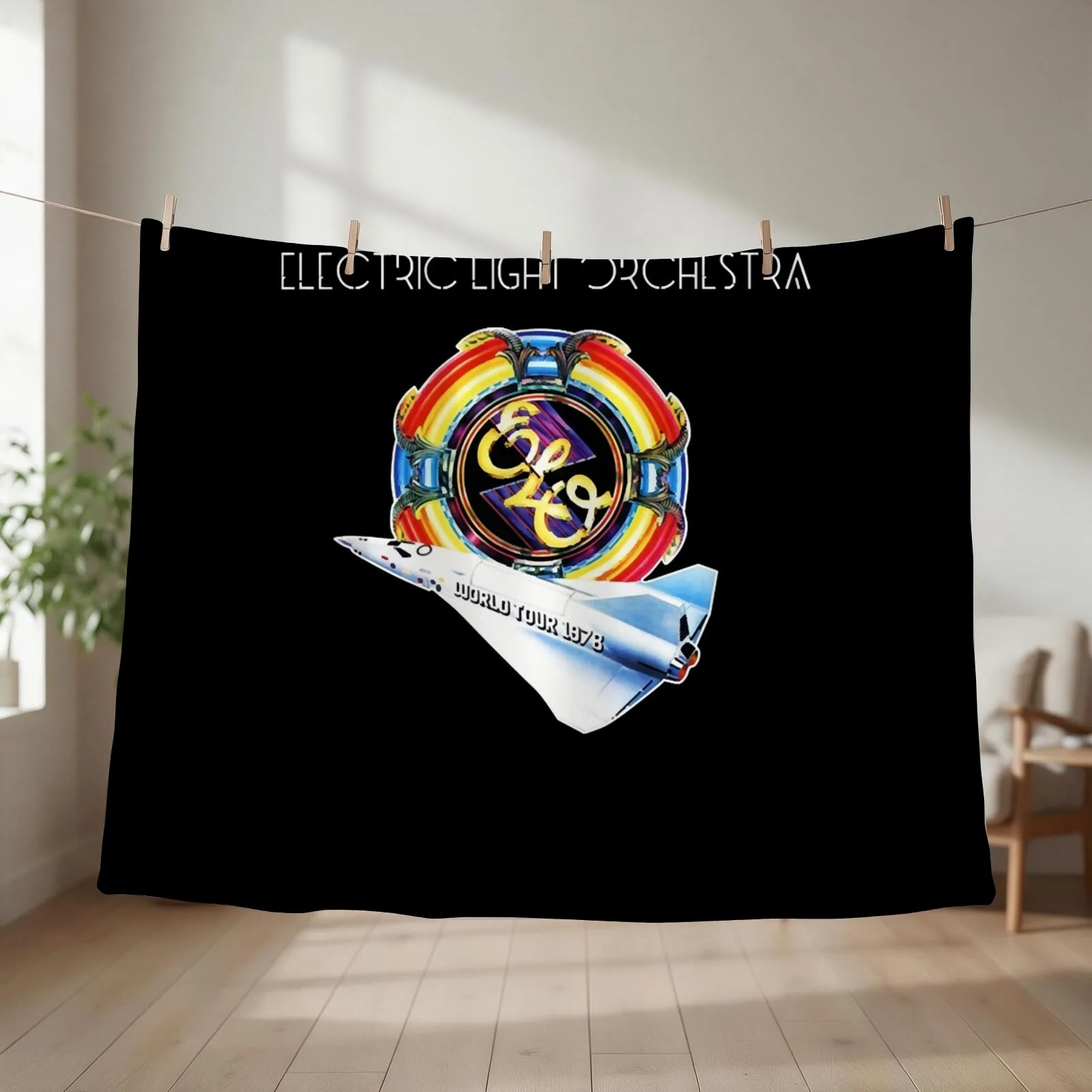 E L Q tour Throw Blanket for winter Bed cosplay anime Personalized Gift Blankets