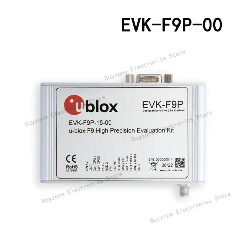 

EVK-F9P-00 GNSS / GPS Development Tools F9P L1/L2 high precision GNSS evaluation kit