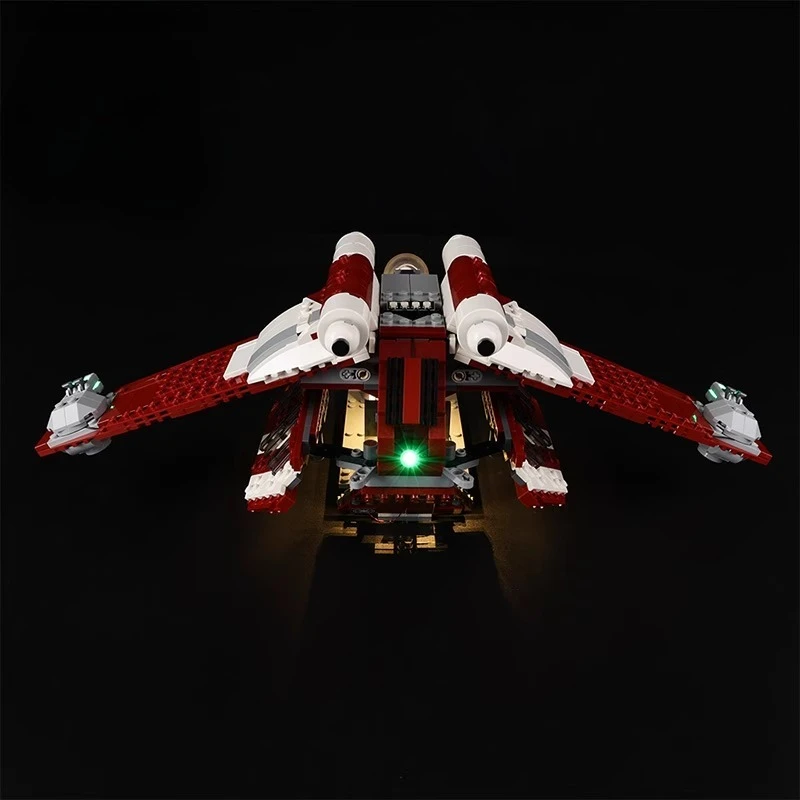 Ensemble d'éclairage LED adapté pour LEGO Star Coruscant Guard Gunship 75354 (blocs de construction non inclus)