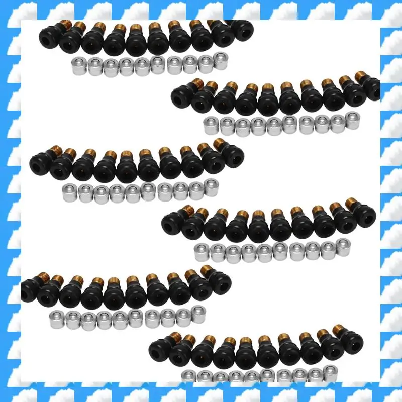 

ONGE 60 шт. электрический скутер бескамерные шины вакуумный клапан колеса газовый клапан для Xiaomi M365 аксессуары для электрического скутера