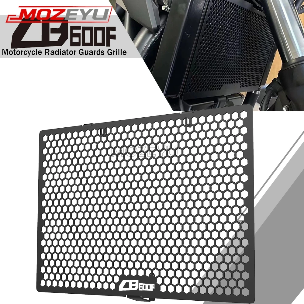 

FOR HONDA CB 600 F 2008 2009 2010 2011 2012 2013 CB600F Motorcycle Accessories CNC Radiator Grille Grill Guard Protection Cover