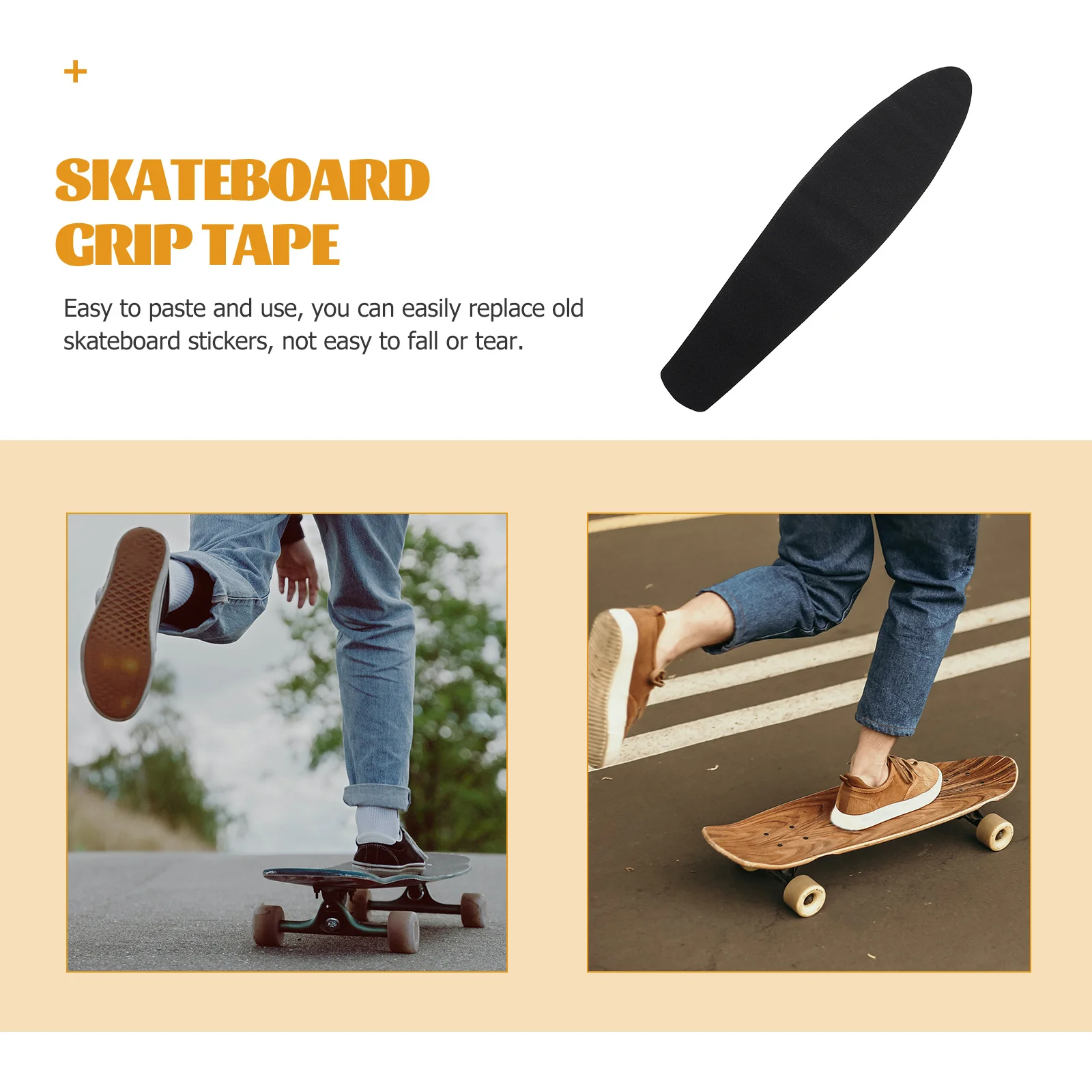 Grip Tape Skateboard Sandpaper Longboard Sticker Scooter Skateboards Anti Strips Non Decals Emery Stairs Rollerboard Sheet