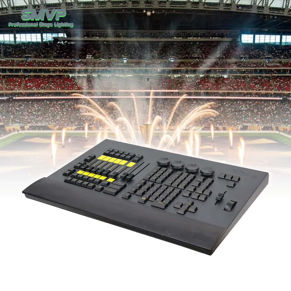 Professional DJ Console Command DMX Controller Wing DMX512 Stage Lighting Controller For DJ Disco Party Wedding Show Concert