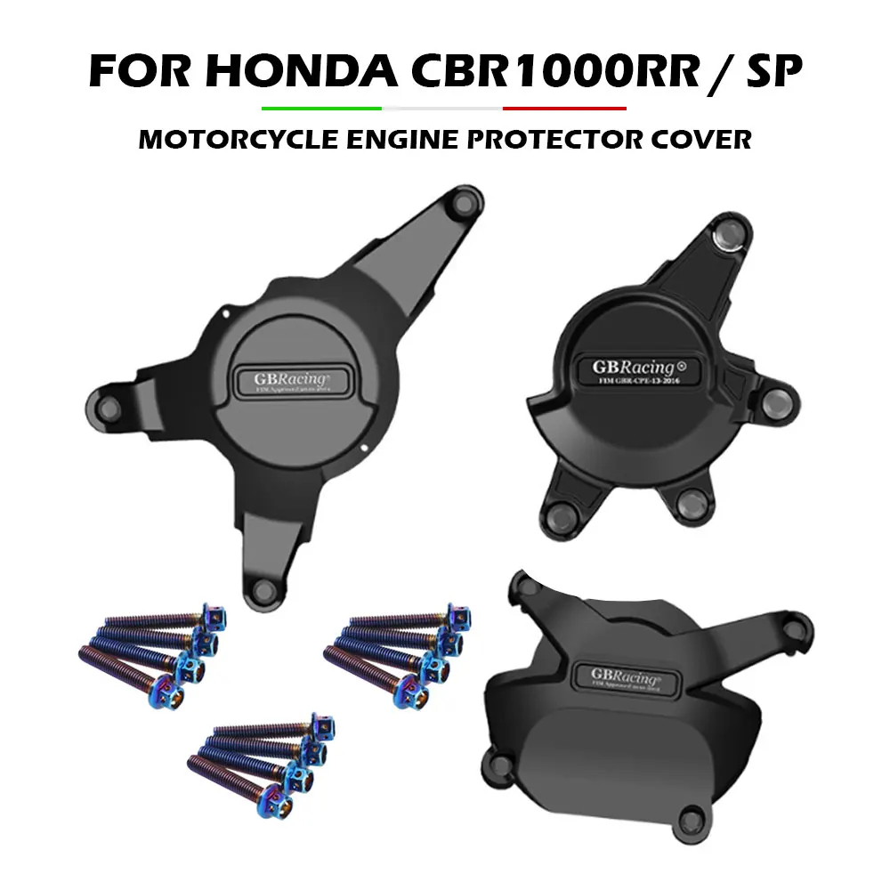 

For HONDA CBR1000RR CBR 1000RR 1000 RR 2008 2009 2010 2011 2014 2015 2016 Motorcycle Secondary Engine Cover Protection Kit Case