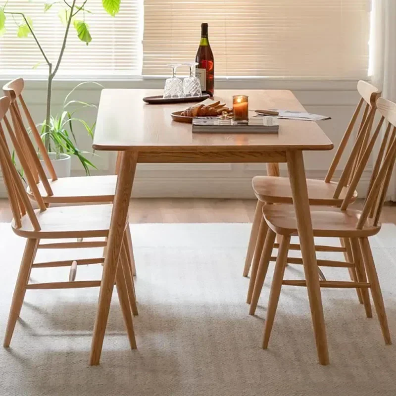 

Simple Minimalist Dining Table Simple Nordic Living Room Dining Table Rectangle Design Mesa De Comedor Garden Furniture Sets