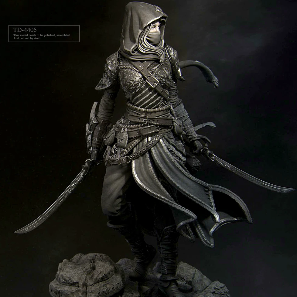 50mm 75mm Resin model kits figure beauty colorless and self-assembled （3D Printing ） TD-4405/3D