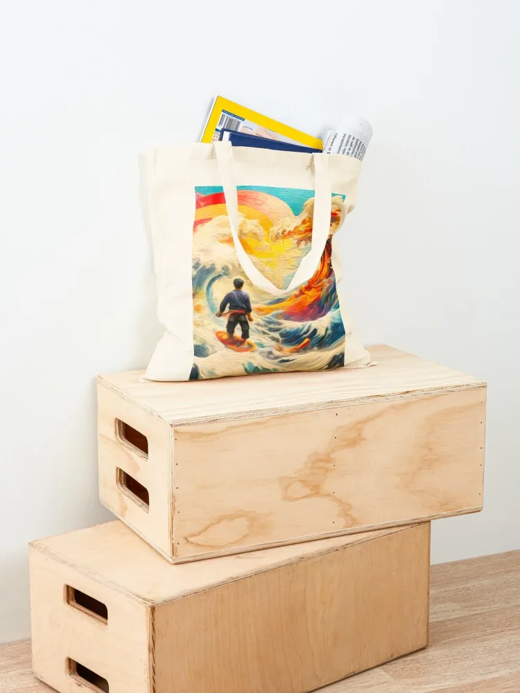 رجل تصفح موجات كبيرة من اللون حمل حقيبة المرأة المتسوق شخصية حمل حقيبة المرأة حقيبة الحقيبة لطيف