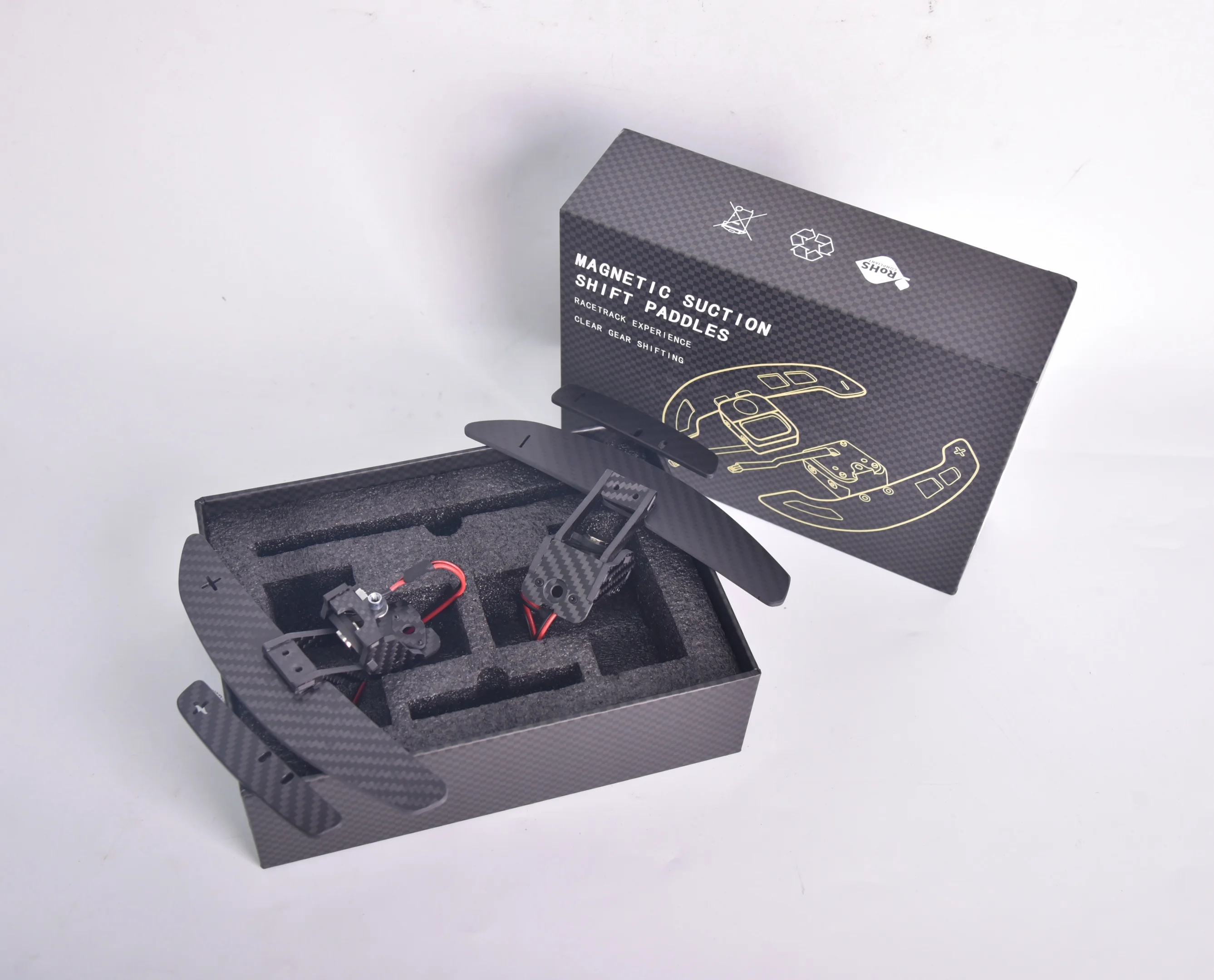 

Newly Upgraded Carbon Fiber Magnetic Shift Paddles Enhance Driving Experience Suitable for Lotus 131