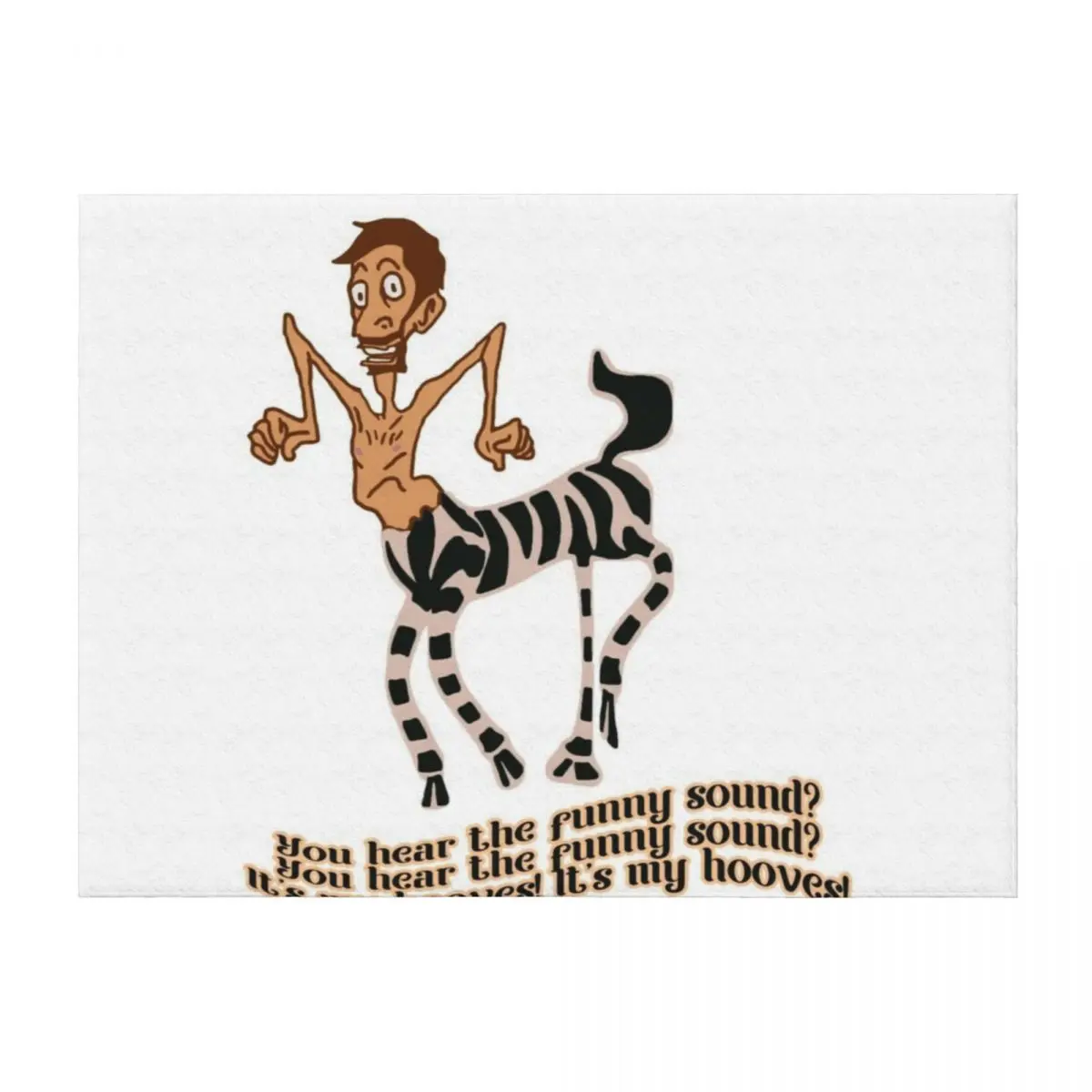 

IT'S MY HOOVES Throw Blanket Flannels for babies Flannel For Baby Blankets