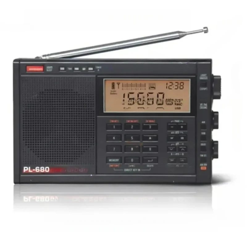 PL680 PL-680 FM Digital Tuning Full Band FM/MW/SBB/PLL Synthetic Stereo Radio Portable Speaker