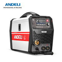 ANDELI 3 in 1MIG Welding Machine MIG Lift TIG MMA Gas/Gasless Semi-automatic Welding Inverter Welders