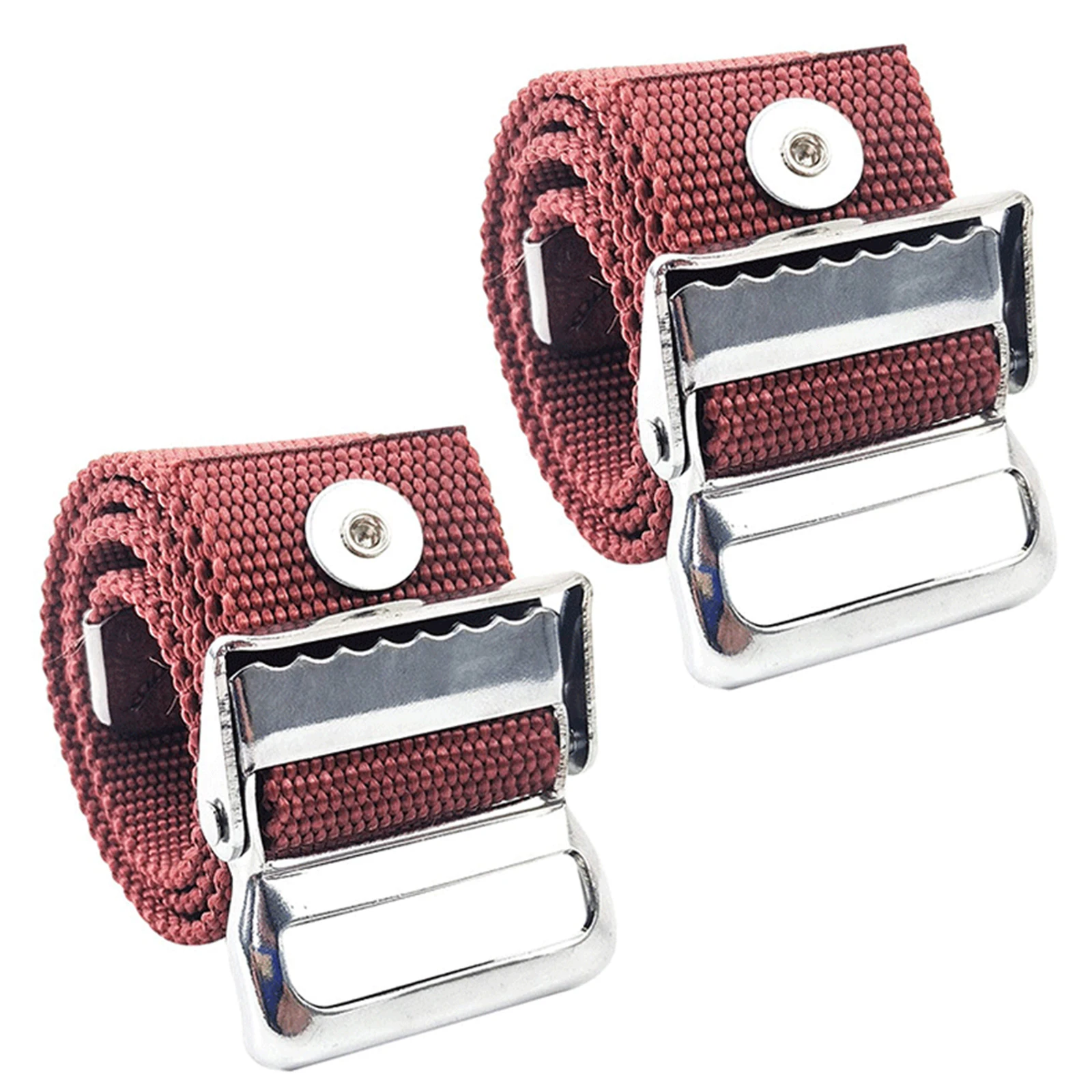 Correas de nailon para la pierna, correas de fijación para zancos de paneles de yeso, piezas de repuesto ajustables para equipaje de viaje, Hardware de embalaje, 2 piezas